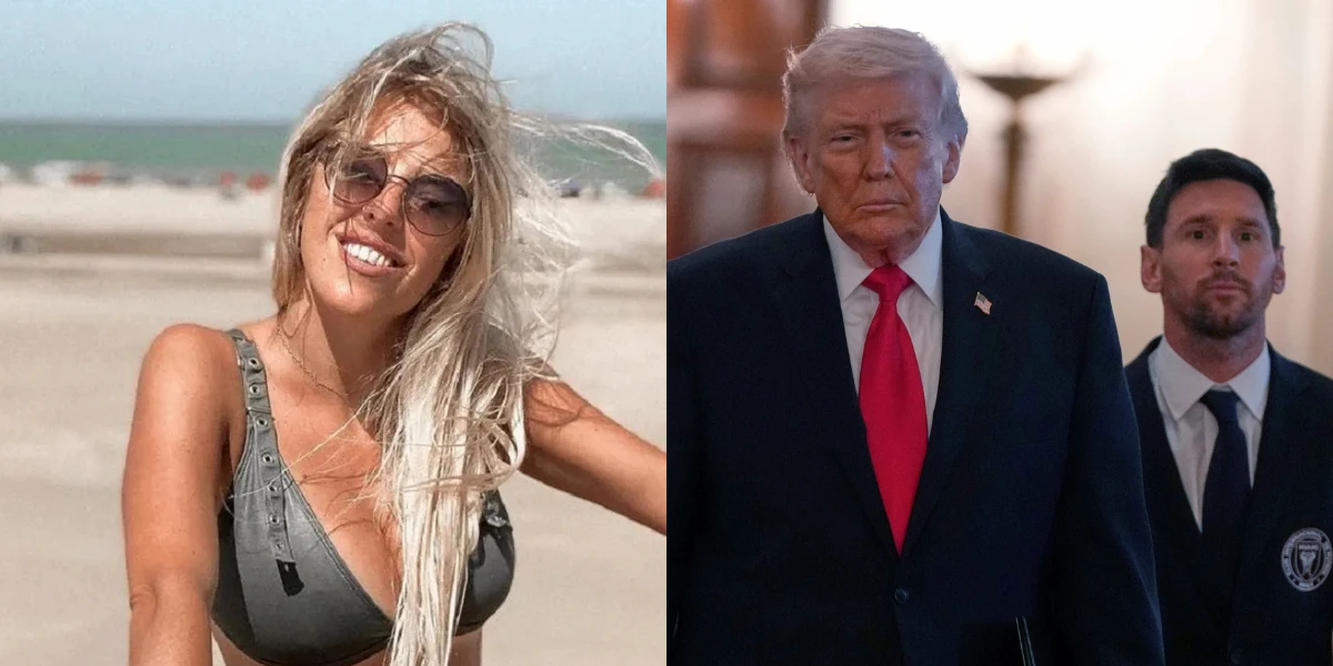 El irónico posteo de Nati Jota sobre Messi y Trump que desató una catarata de críticas en redes