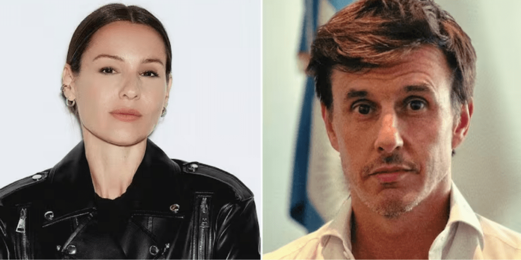 Pampita y Roberto García Moritán