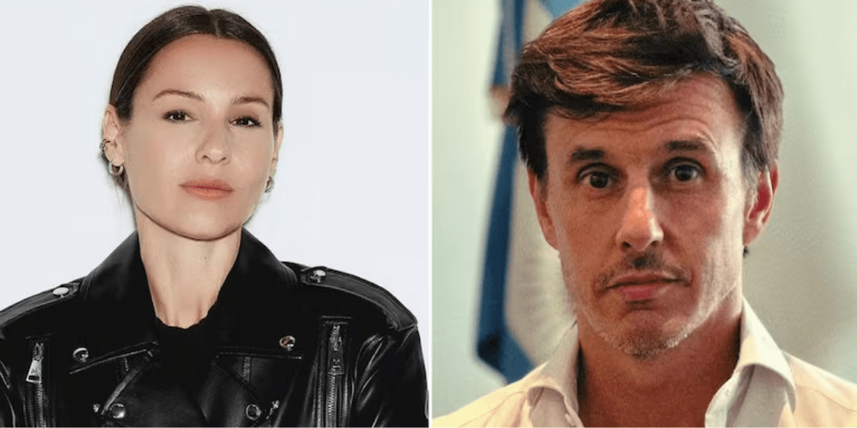 Pampita y Roberto García Moritán