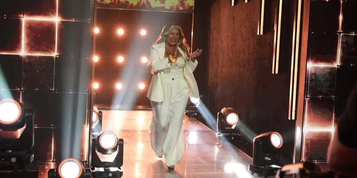 Gladys La Bomba Tucumana entrando a Gran Hermano