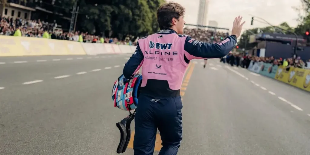 Franco Colapinto en el Road Show