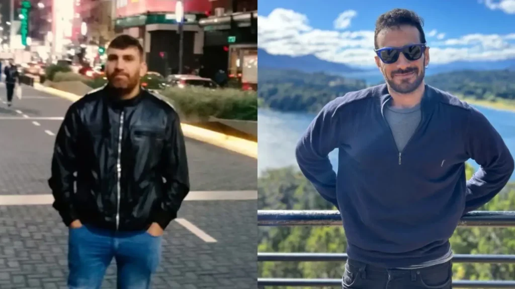 El enfermero Eduardo Betancourt y el anestesista Alejandro Zalazar