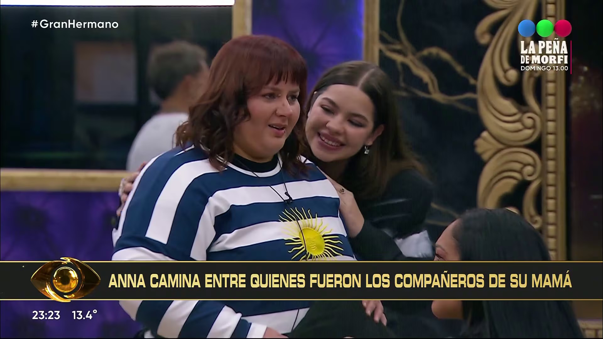 Anna Del Boca saludó a Yipio