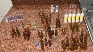 Las ampollas que se secuestraron del departamento del enfermero Eduardo Betancourt