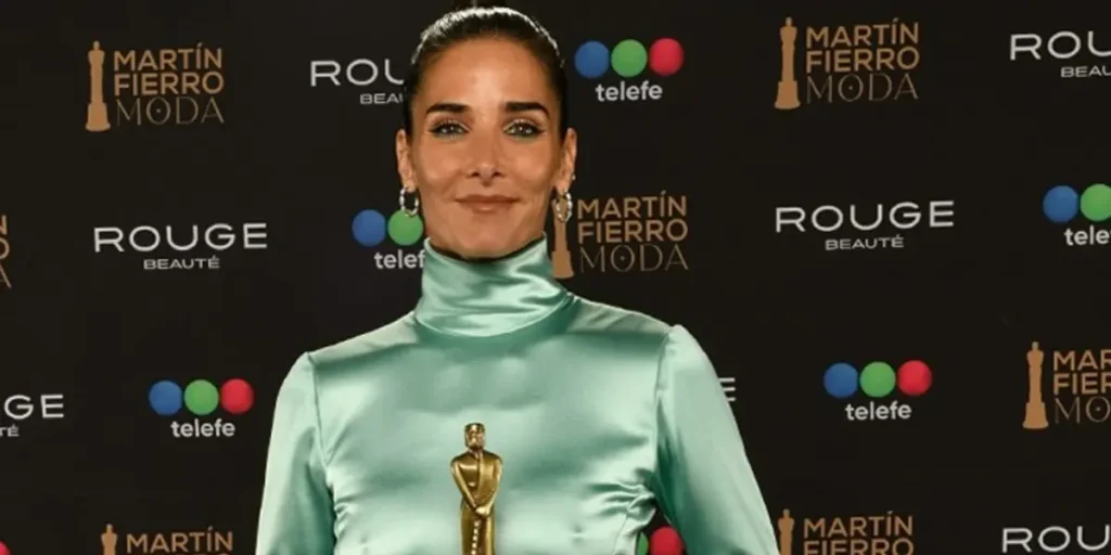 Juana Viale en el Martín Fierro de la Moda