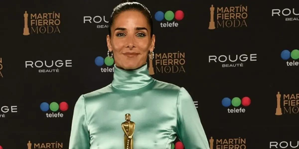 Juana Viale en el Martín Fierro de la Moda