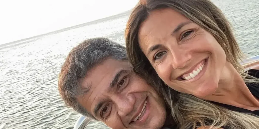 María Belén Ludueña y Jorge Macri