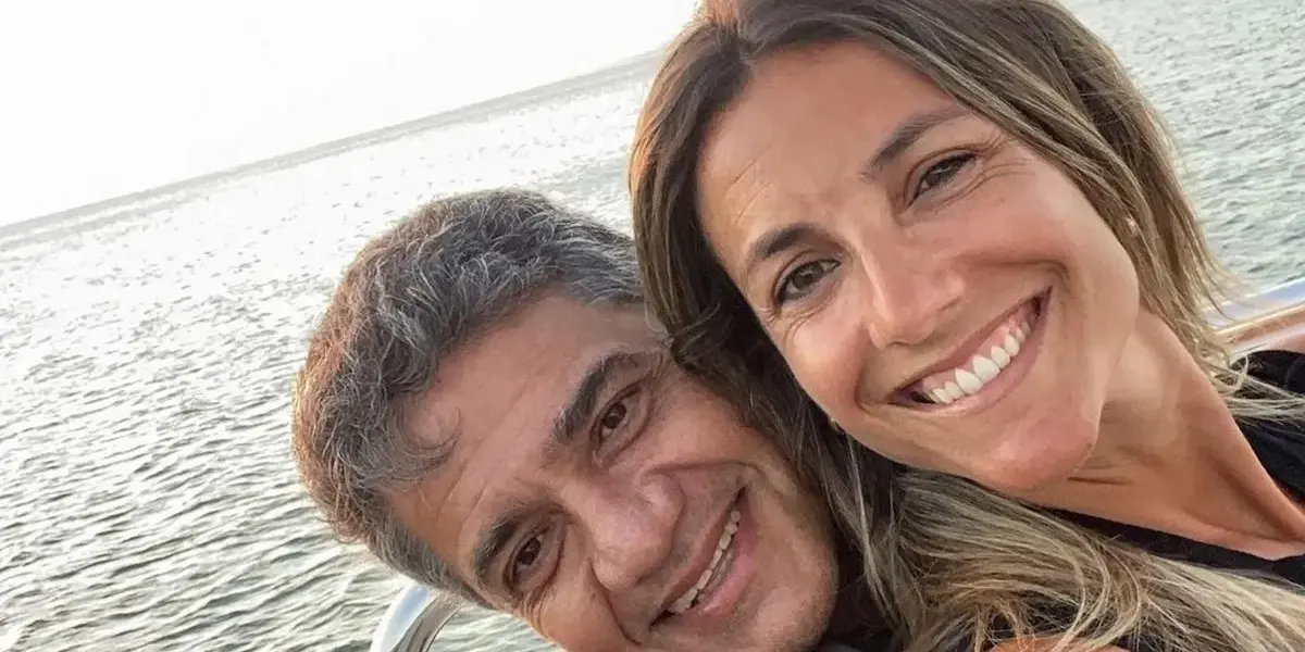 María Belén Ludueña y Jorge Macri