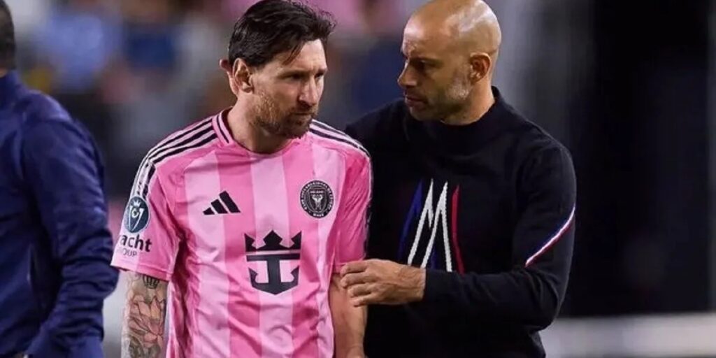 Lionel Messi y Javier Mascherano