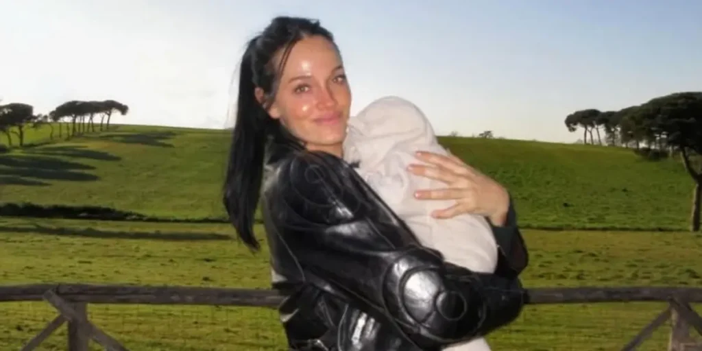 Oriana Sabatini con su hija Gia