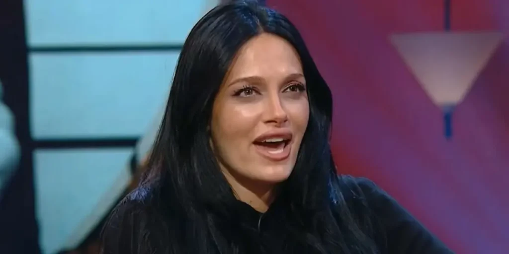 Oriana Sabatini con Mario Pergolini