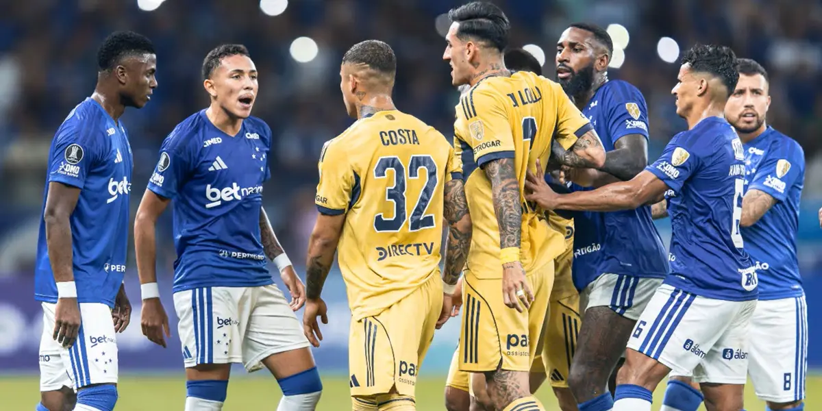 Boca jugando en Brasil