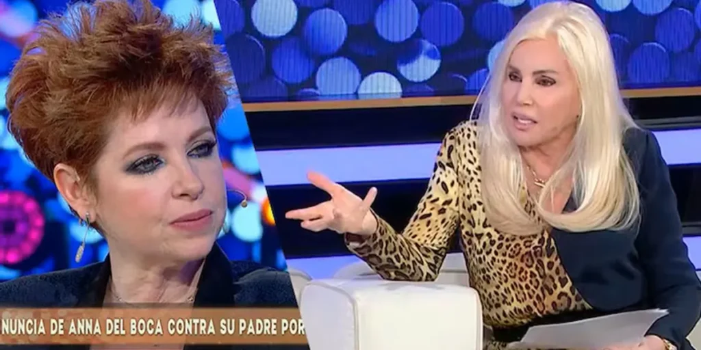 Andrea del Boca y Susana Giménez