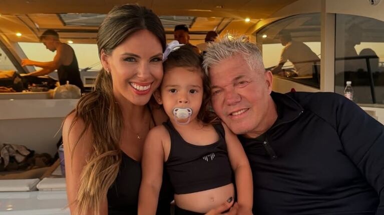Barby Franco, Burlando y su hija