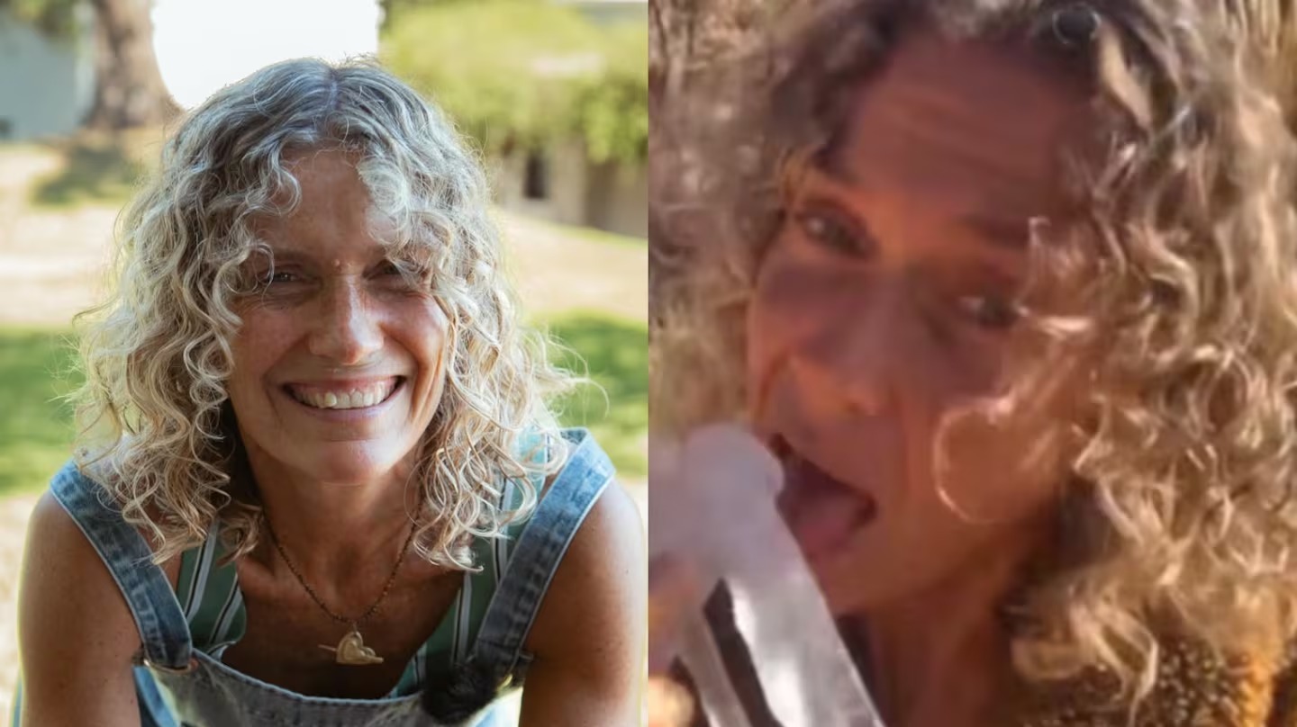 Maru Botana y su video del hielo