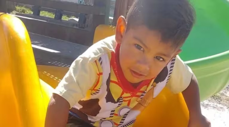 Ángel, el nene de 4 años en Comodoro Rivadavia