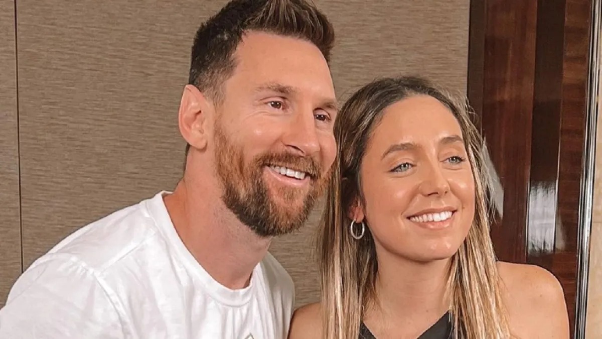 Messi y Sofi Martínez