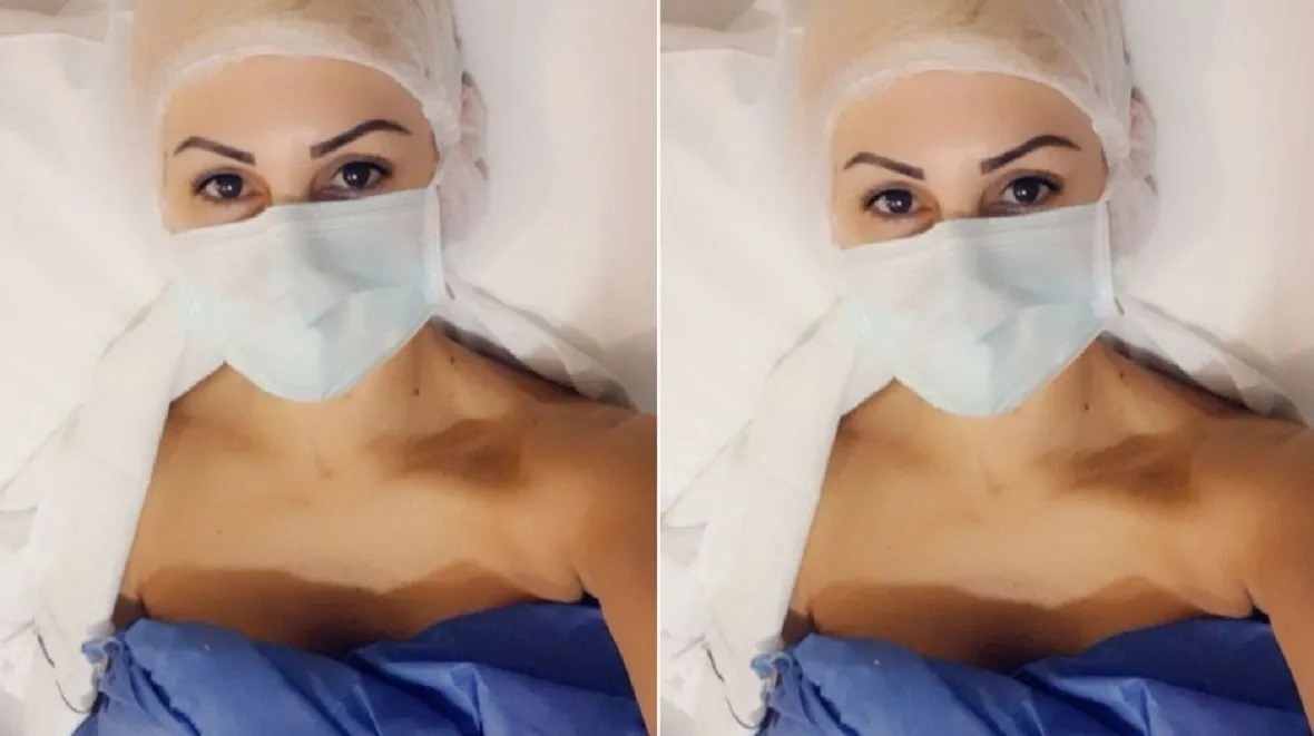 Mónica Farro pasó por el quirófano par aun intervención de urgencia 