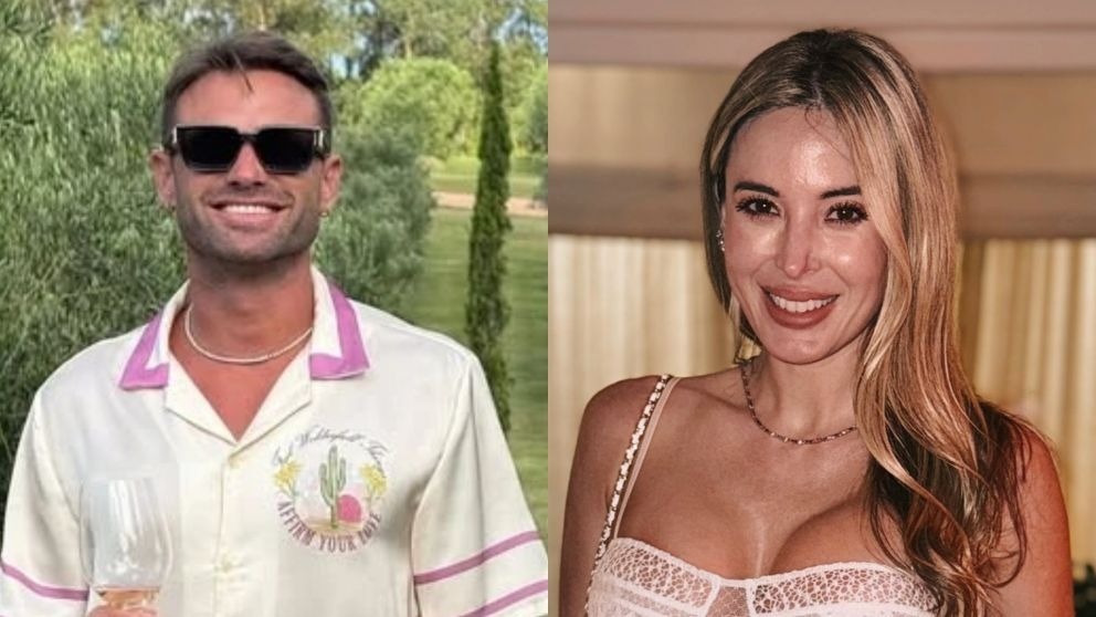 Jesica Cirio y su novio Nicolás Trombino