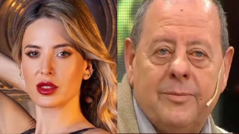 Jesica Cirio y su papá