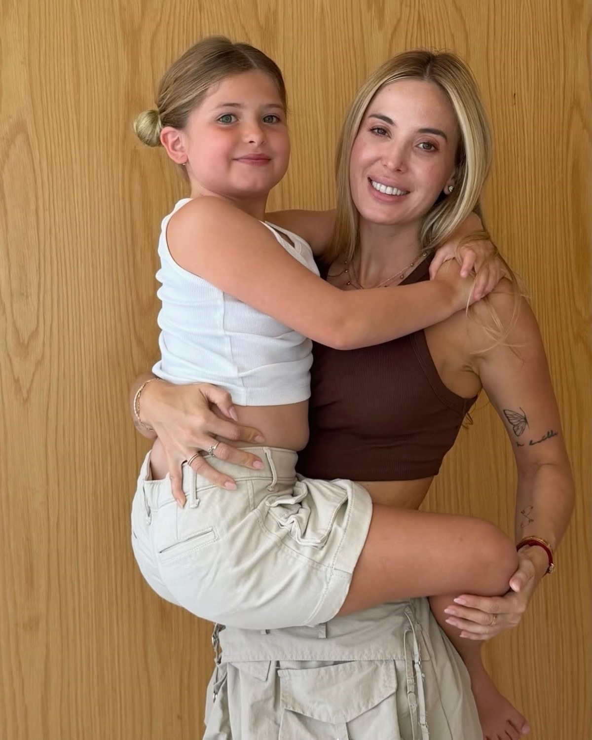 Jesica Cirio y su hija