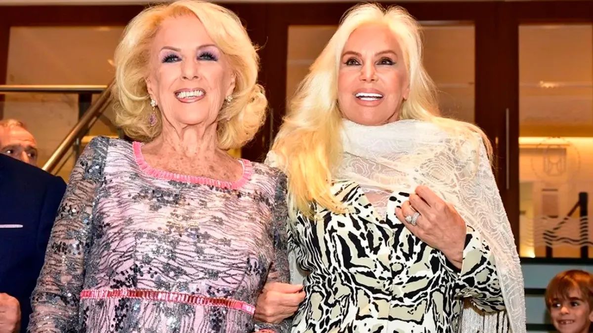 Susana Giménez y Mirtha Legrand 