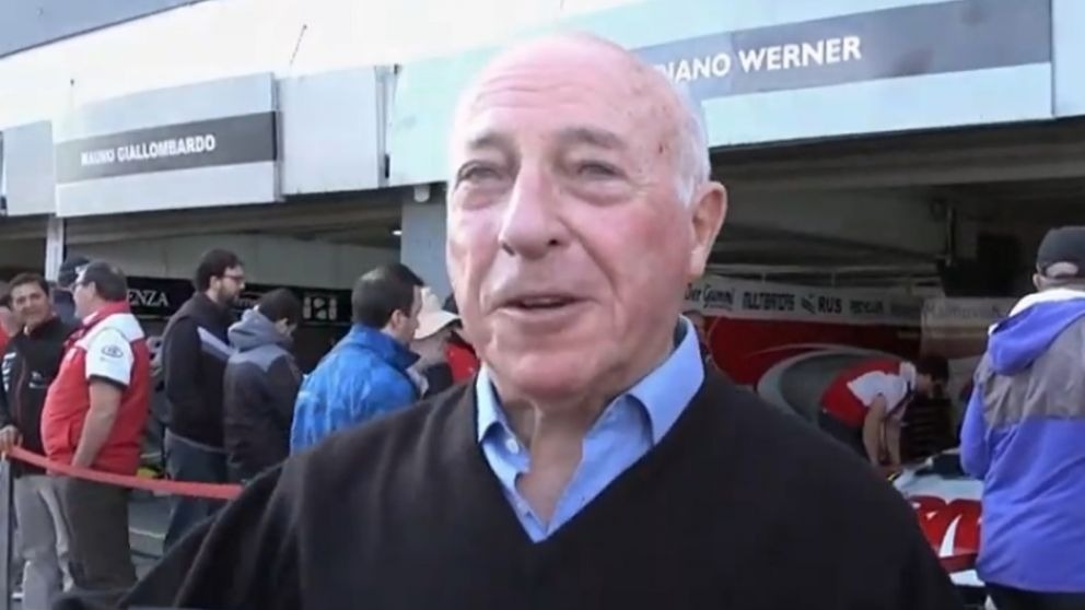 Cacho, el hijo de Juan Manuel Fangio 