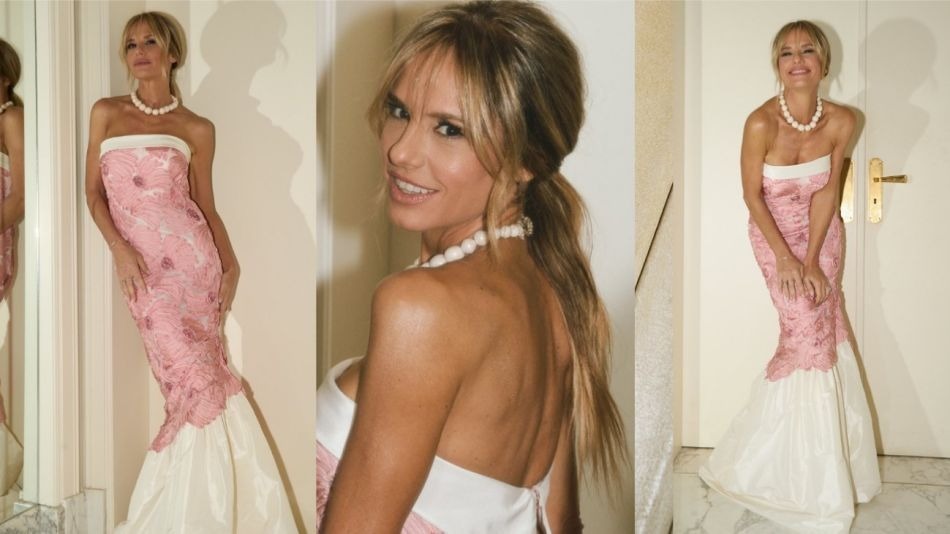 Mariana Fabbiani en los Martín Fierro de la Moda