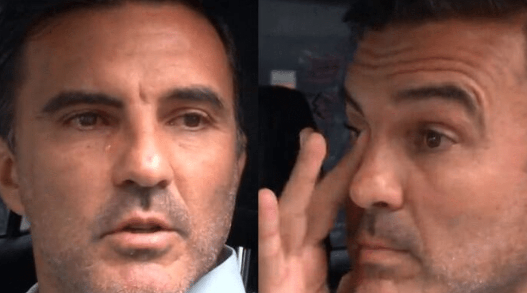 Drama total: Fabián Cubero se quebró por la internación de su hija y estalló contra Nicole Neumann
