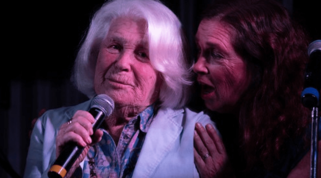 Mónica Cahen D’Anvers se animó a cantar a los 91 años con Sandra Mihanovich y emocionó a todos
