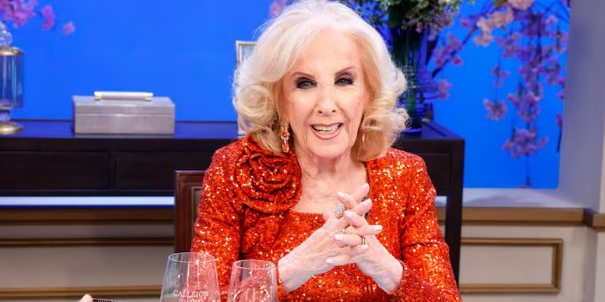 Mirtha Legrand quiere volver a grabar su programa