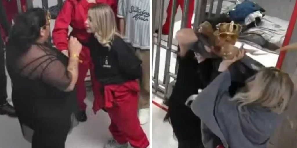 Coty Romero se fue a las manos con La Falete en La Cárcel de los Gemelos: el terrible video