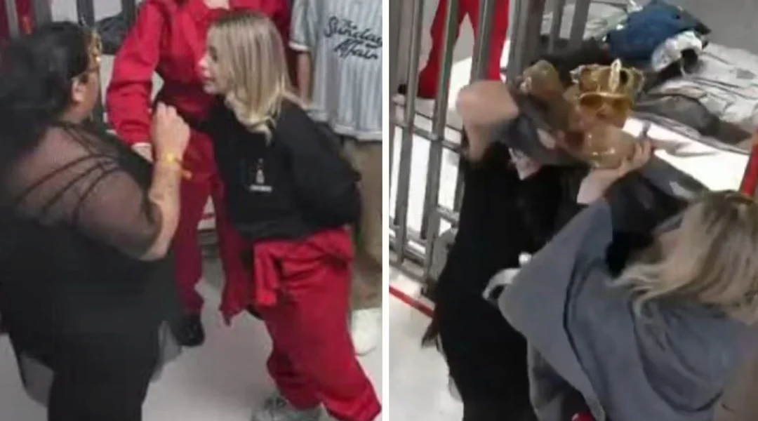 Coty Romero se fue a las manos con La Falete en La Cárcel de los Gemelos: el terrible video