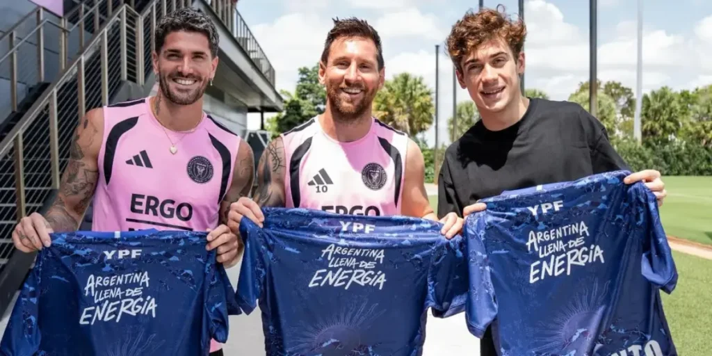 Franco Colapinto y Lionel Messi se encontraron en Miami: la foto que enloqueció a los argentinos