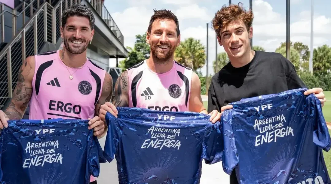 Franco Colapinto y Lionel Messi se encontraron en Miami: la foto que enloqueció a los argentinos