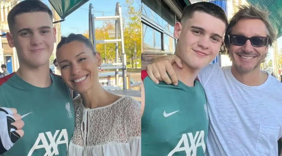 Bautista, el hijo de Pampita y Benjamín Vicuña, debutó en su “peligroso” trabajo: el apoyo de sus papás