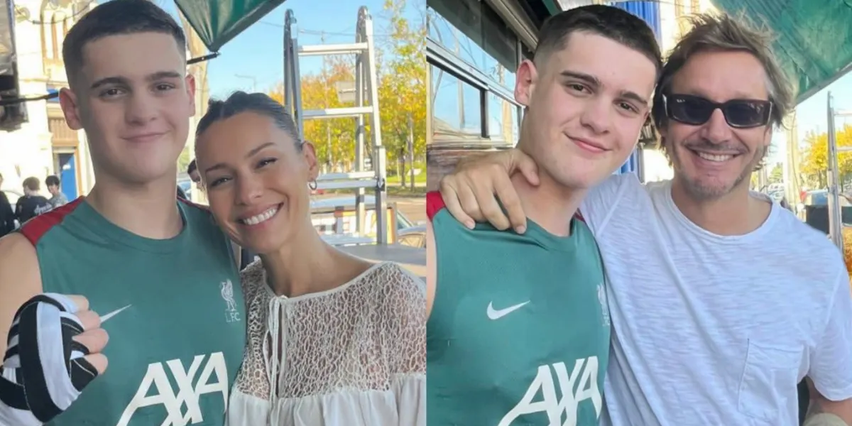 Bautista, el hijo de Pampita y Benjamín Vicuña, debutó en su “peligroso” trabajo: el apoyo de sus papás