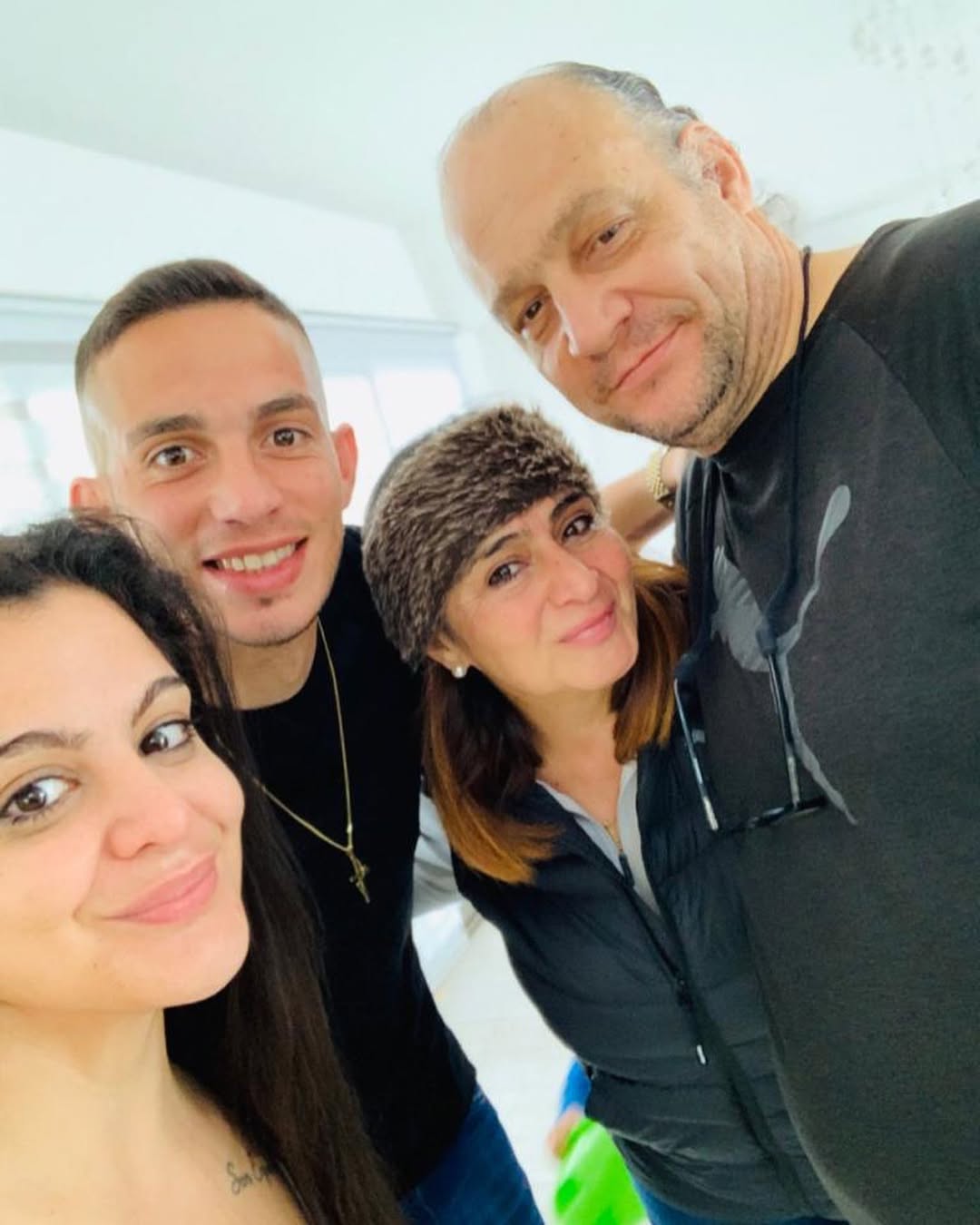 Melina Marcone y su hermano, Iván Marcone