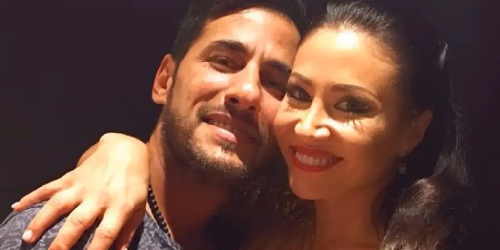 Adabel Guerrero y Martín Lamela