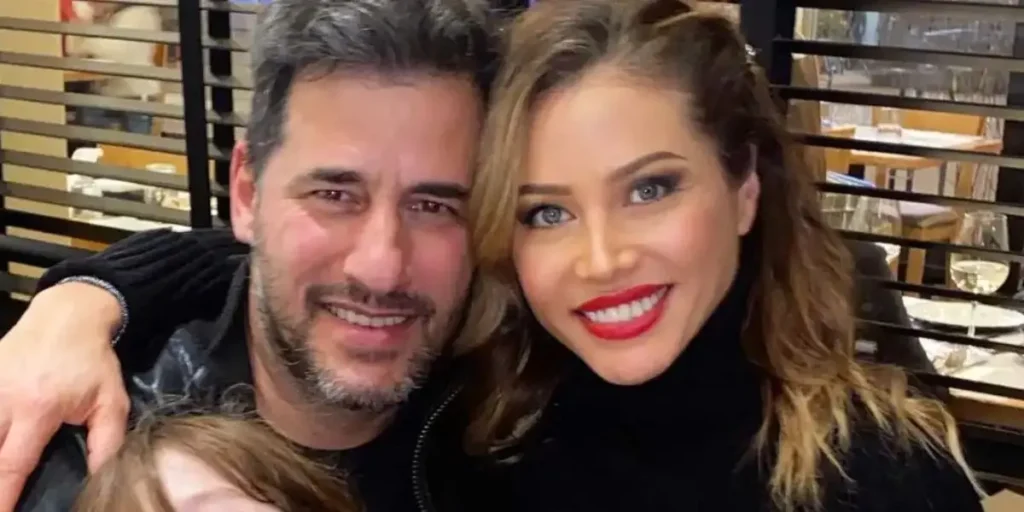 Adabel Guerrero y Martín Lamela