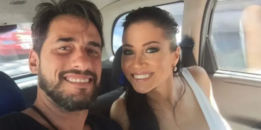Adabel Guerrero y Martín Lamela