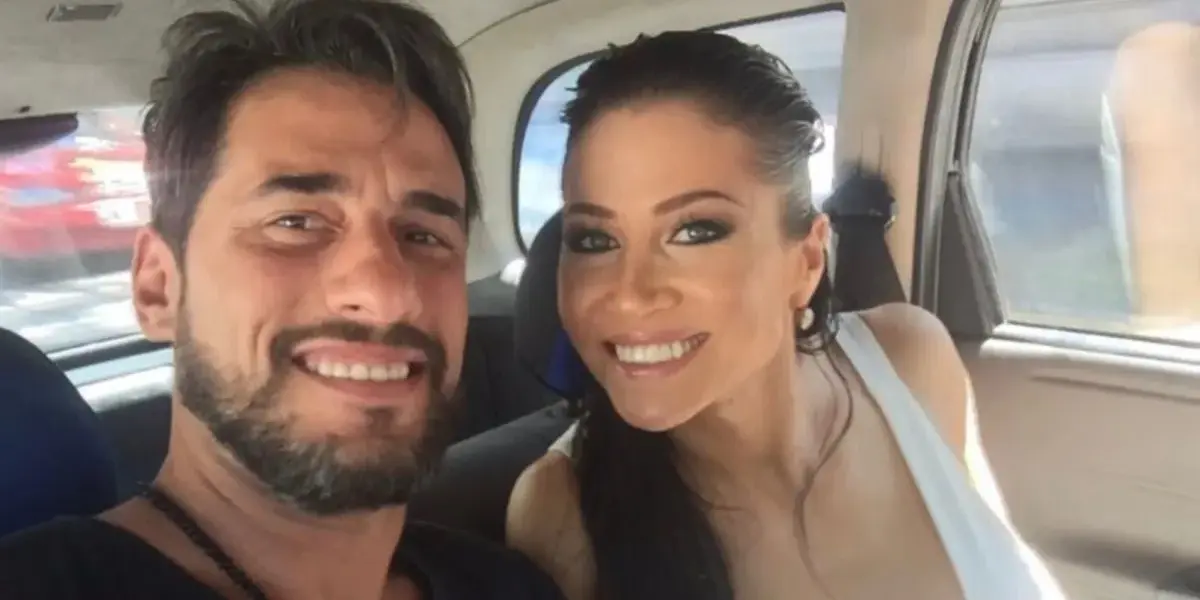 Adabel Guerrero y Martín Lamela