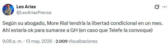 El dato de Leo Arias