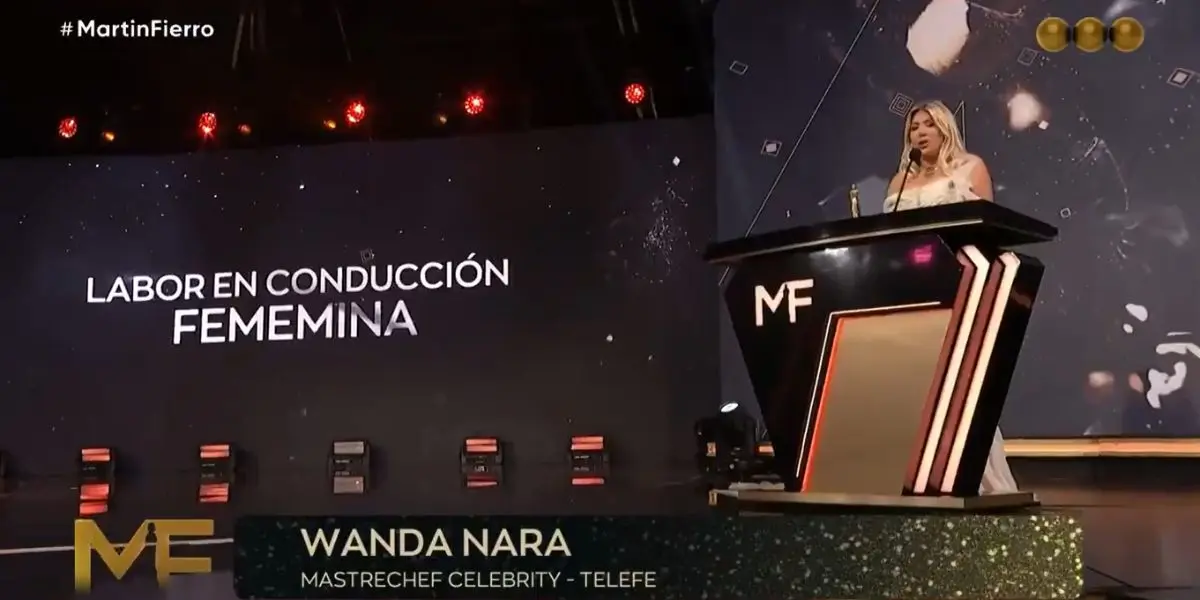 El error en los Premios Martín Fierro 2026