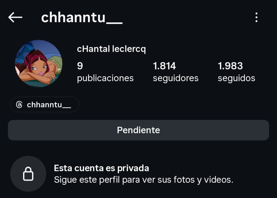 El feed de Chantal Tati Leclercq