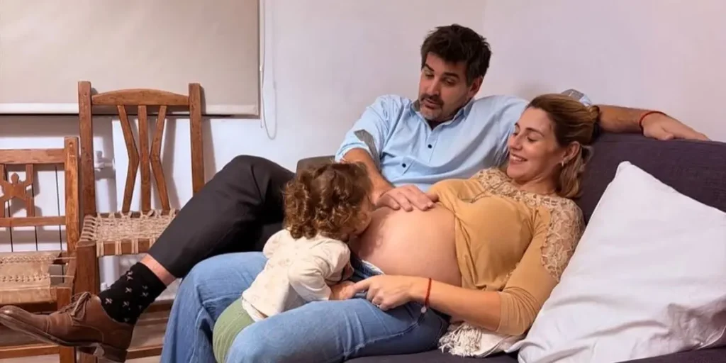 Nació Hipólito, el segundo hijo de Marcela Pagano, tras las complicaciones en el embarazo
