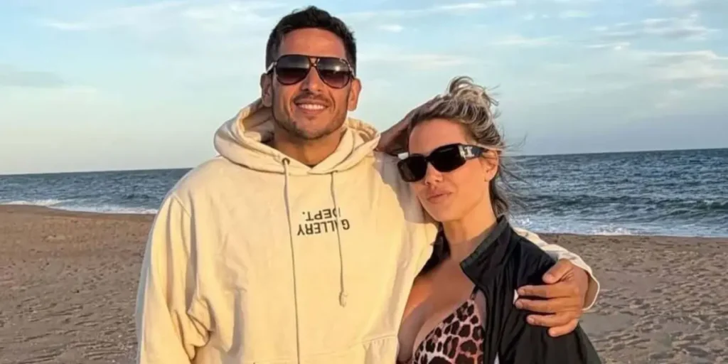 Martín Migueles y Wanda Nara