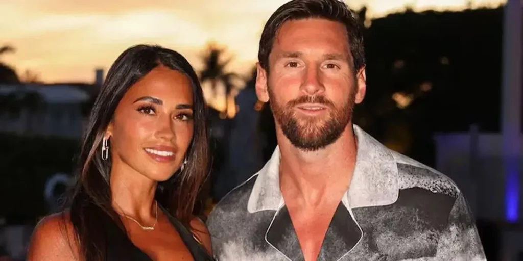 Lionel Messi y Antonela Roccuzzo