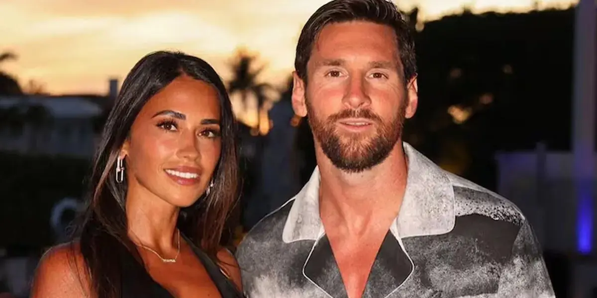 Lionel Messi y Antonela Roccuzzo