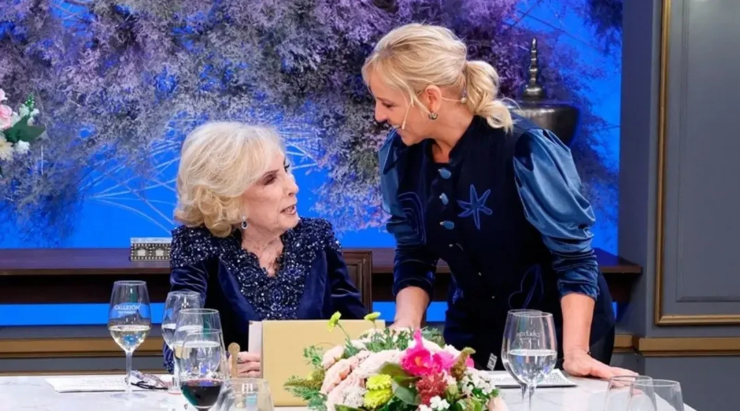 Jimena Monteverde se la jugó en vivo y emocionó a Mirtha Legrand con la frase más profunda